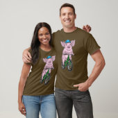 Varkensfiets T-shirt (Unisex)