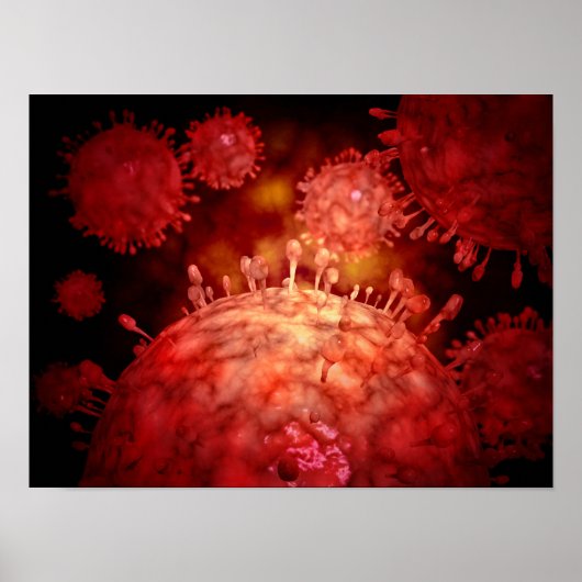 Varkensgriepvirus Poster (Voorkant)