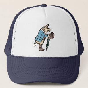 Varkenshaar Formeel Antiek Trucker Pet