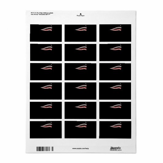 Varkenshouding van trekkers etiket (Full Sheet)