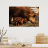 Varkensobligaties Poster (Keuken)