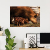 Varkensobligaties Poster (Thuiskantoor)
