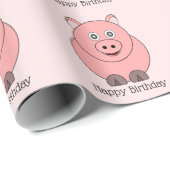 Varkensontwerp Cadeaupapier (Rol Hoek)