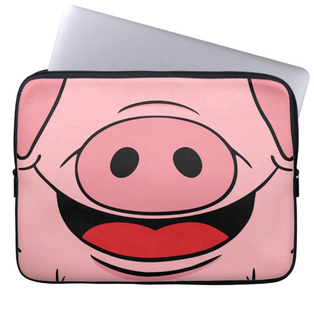 Varkenspaat Laptop Sleeve (Voorkant)