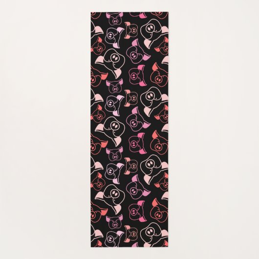 Varkenspatroon Yogamat (Achterkant)