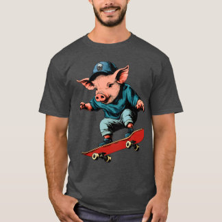 Varkensskateboard T-shirt