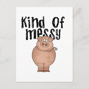 Varkenssoort van Messy TShirts en Gifts Briefkaart