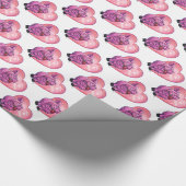 VarkensValentijnsdag Cadeaupapier (Hoek)