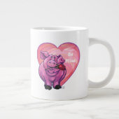 VarkensValentijnsdag Jumbo Beker (Rechts)