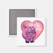 VarkensValentijnsdag Magneet (Voorkant / Achterkant)