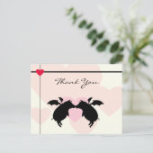 Varkensvarkens Briefkaart (Staand voorkant)