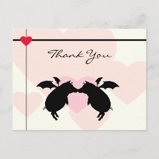 Varkensvarkens Briefkaart (Voorkant)