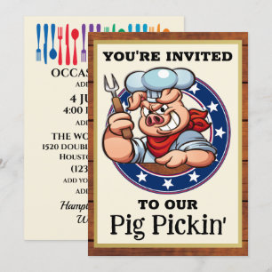 Varkensvlees Barbecue Kaart