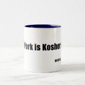 Varkensvlees is Kosher 2-toon Mok (Center)