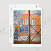 Varkensvlees-slager Winkel van Window Van Gogh Briefkaart (Voorkant / Achterkant)
