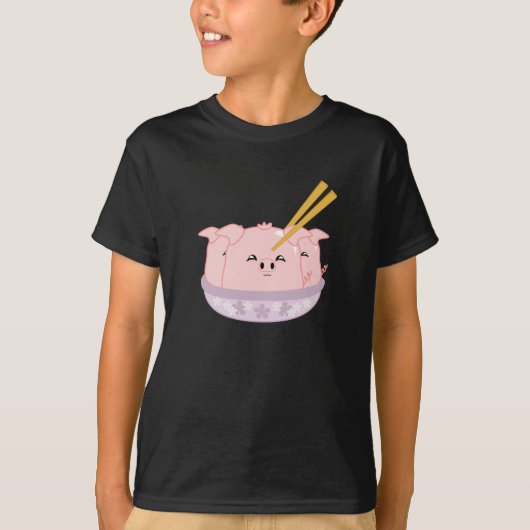 varkensvleesdumplings t-shirt (Voorkant)