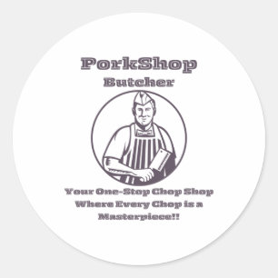 Varkenswinkel Slager Sticker
