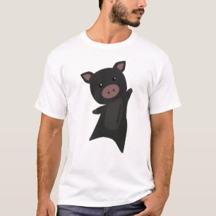 Varkenszwarte stekelstaartedieren Kinder T-shirt