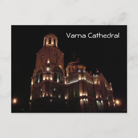 Varna Cathedral Briefkaart (Voorkant)