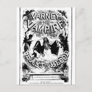 Varney vampire briefkaart