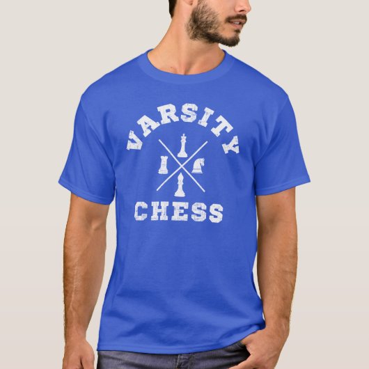 Varsity chess t-shirt (Voorkant)
