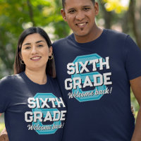 Varsity Font Welkom Terug Zesde Grade