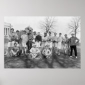 Varsity Lacrosse Team, 1908 Poster (Voorkant)