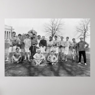 Varsity Lacrosse Team, 1908 Poster