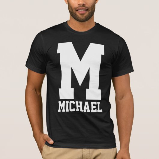 Varsity Letterman Monogram T-shirt (Voorkant)