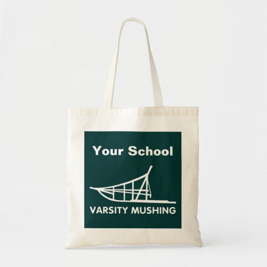 Varsity Mushing Tote Bag (Voorkant)