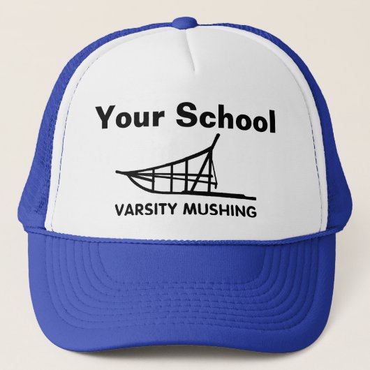 Varsity Mushing Trucker Pet (Voorkant)