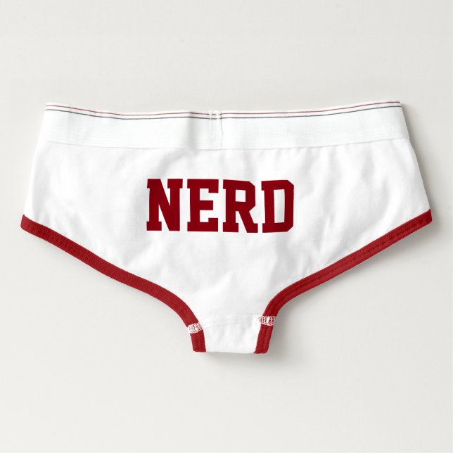 Varsity Nerd Slip (Achterkant)