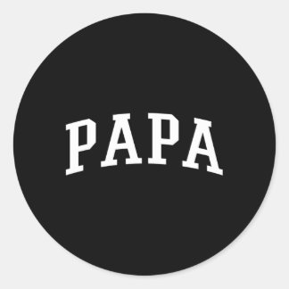 Varsity Papa Ronde Sticker