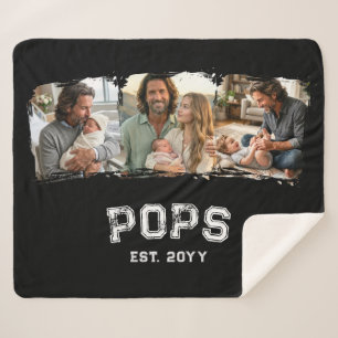 Varsity Pops 3 Foto Opa Bijnaam Oprichtingsjaar Sherpa Deken