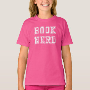 Varsity Style Book Nerd T-shirt