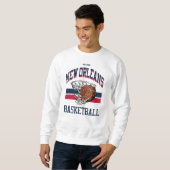 Varsity Style New Orleans Basketball Trui (Voorkant volledig)