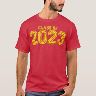 Varsity Yellow Class of 2023 T-shirt
