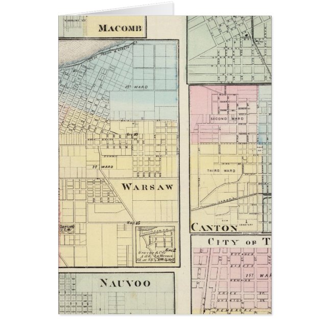 Varsovie, Macomb, Marshall, Canton (Devant)