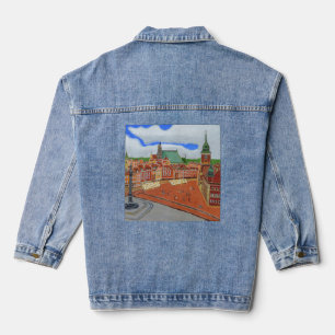 Varsovie, Pologne Veste Denim