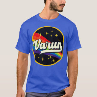Varun regenboog in ruimte stijl t-shirt