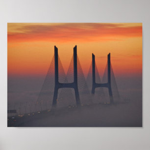 Vasco da Gama Bridge Poster