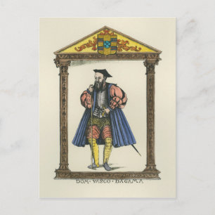 Vasco da Gama Briefkaart