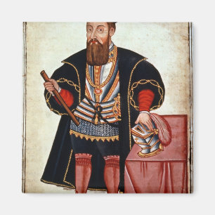 Vasco da Gama , illustratie Magneet
