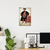 Vasco da Gama , illustratie Poster (Thuiskantoor)