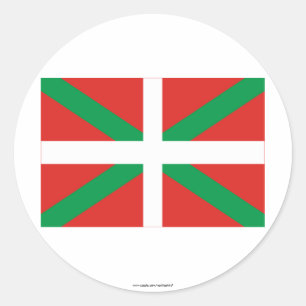 Vasco (Euskadi) Ronde Sticker