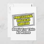 Vasculaire chirurg briefkaart (Voorkant / Achterkant)