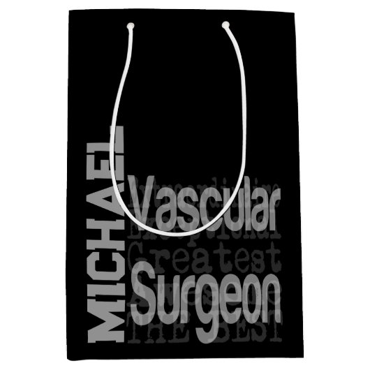 Vasculaire chirurg Extraordinaire CUSTOM Medium Cadeauzakje (Voorkant)