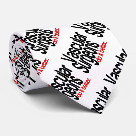 Vasculaire chirurgen doen het beter stropdas (Opgerold)