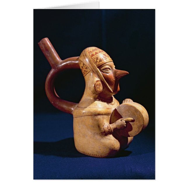 Vase à étrier sous la forme (Devant)
