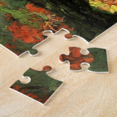 Vase à Van Gogh avec le puzzle d'oeillets (Côté)